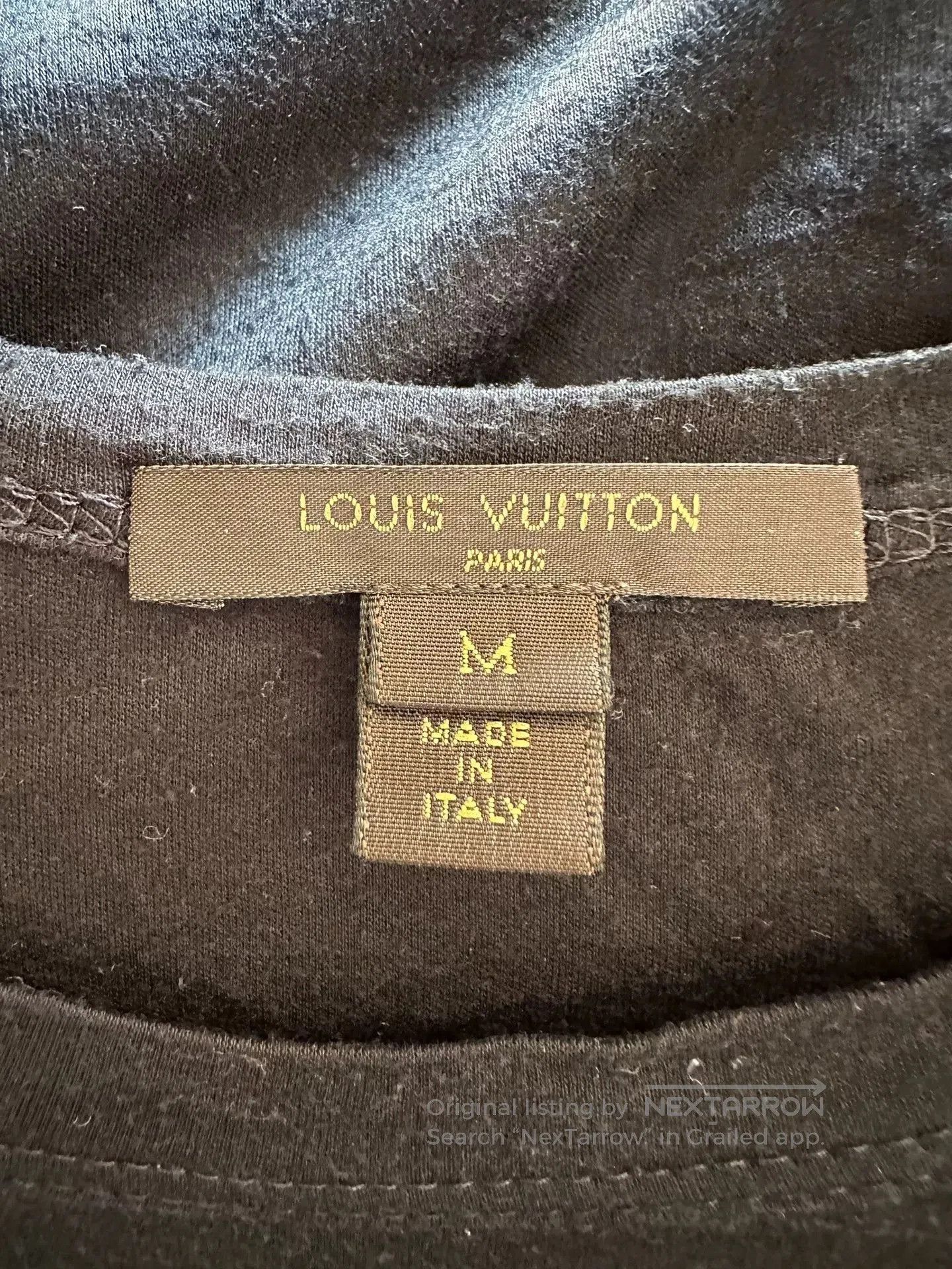 Louis Vuitton Louis Vuitton Black Sequin Women's Short Sleeve Tee. Size M / US 6-8 / IT 42-44 - 4 Thumbnail