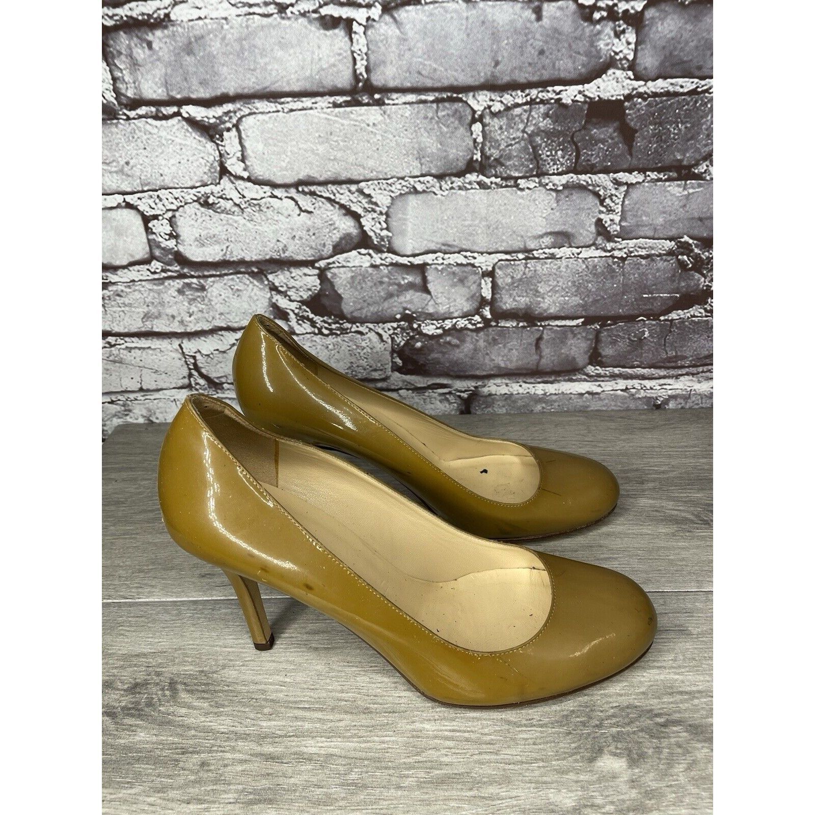 Kate Spade Kate Spade Camel Patent Leather Pump Dress High Heels Women’ Size US 9.5 / IT 39.5 - 19 Thumbnail