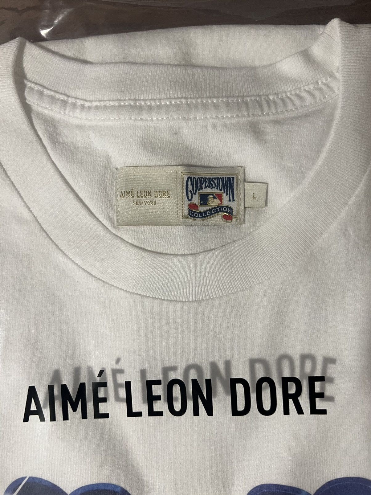 Aime Leon Dore Aime Leon Dore ALD / New York Mets Big Chrome Logo Tee Large Size US L / EU 52-54 / 3 - 2 Thumbnail