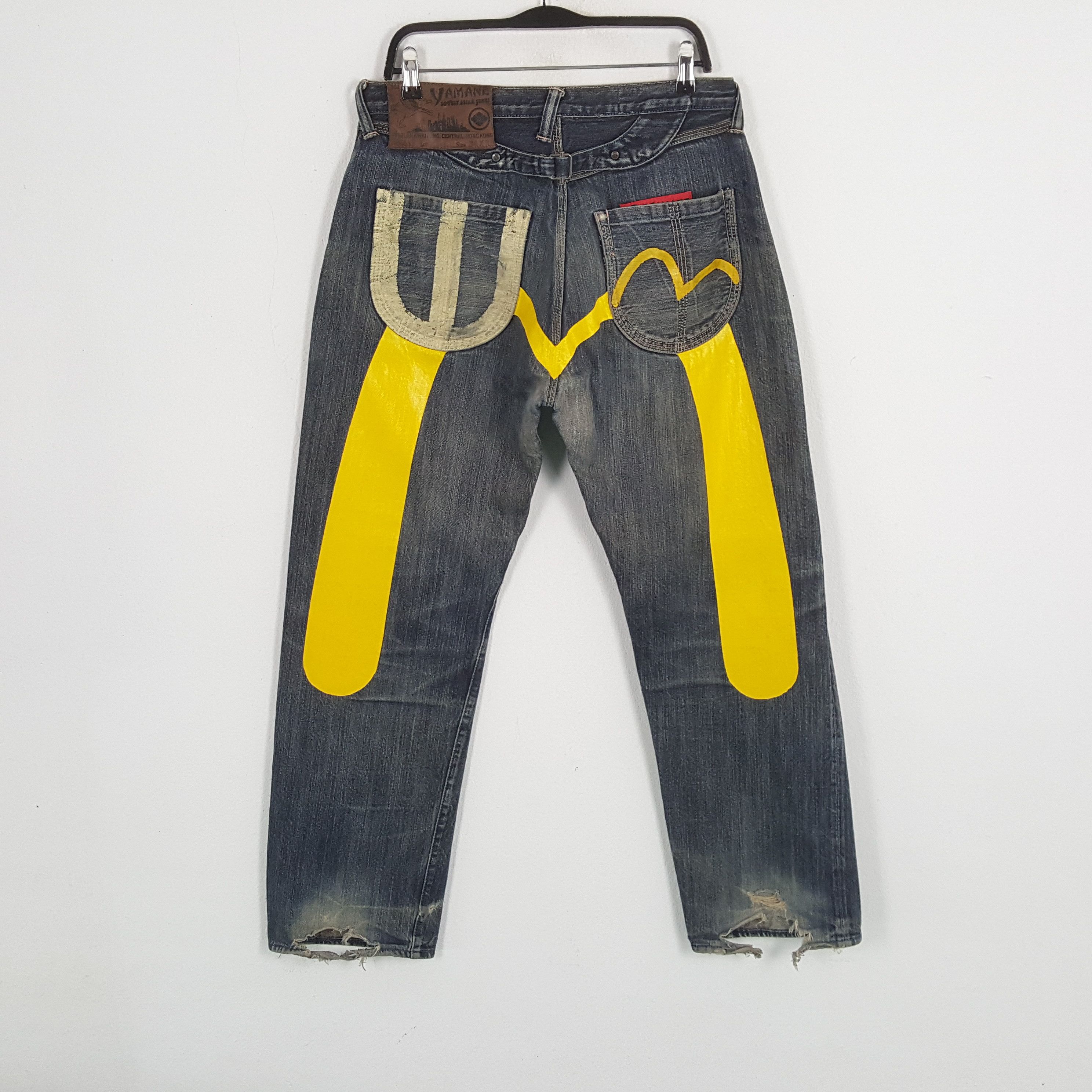 Evisu EVISU Japanese Brand Streetwear Custom Daicock Jeans Size US 32 / EU 48 - 1 Thumbnail