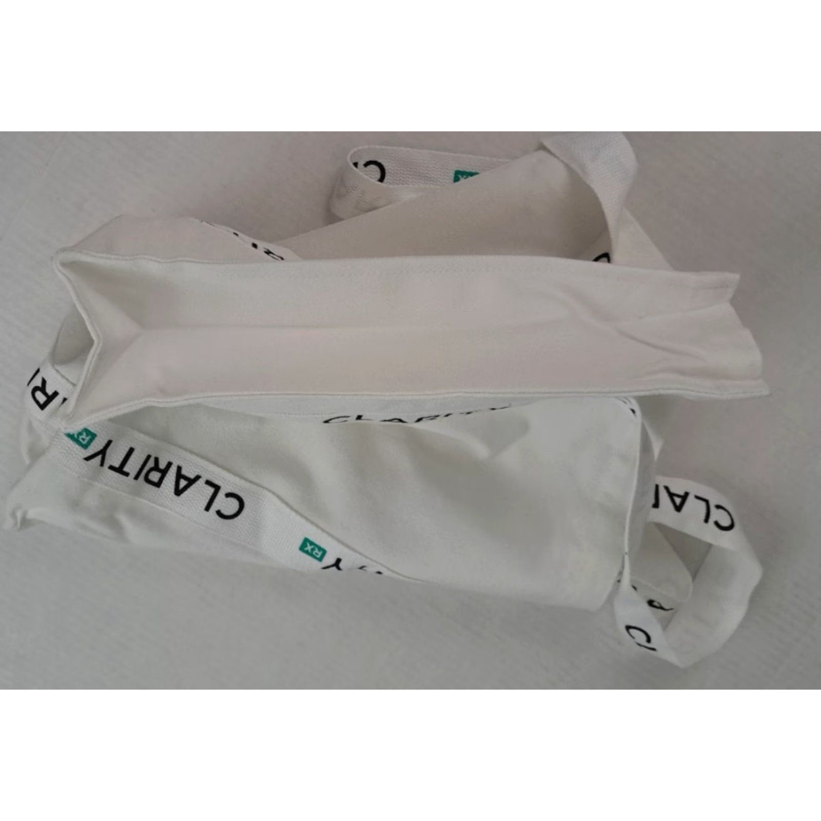 Vintage VINTAGE Clarity RX Canvas White Tote Shoulder Bag 14x16 Unbranded Canvas White Shoulder Bag Adults unisex 14x16 White Bag Size ONE SIZE - 5 Thumbnail