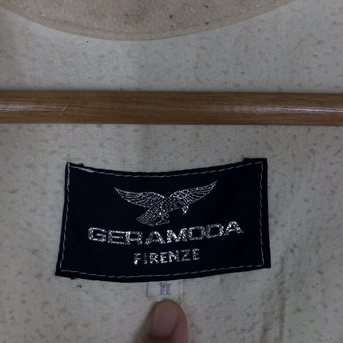 Vintage 🔥90’s Vintage Wool Bomber Jacket Bondage Geramoda Japan Size US M / EU 48-50 / 2 - 15 Thumbnail