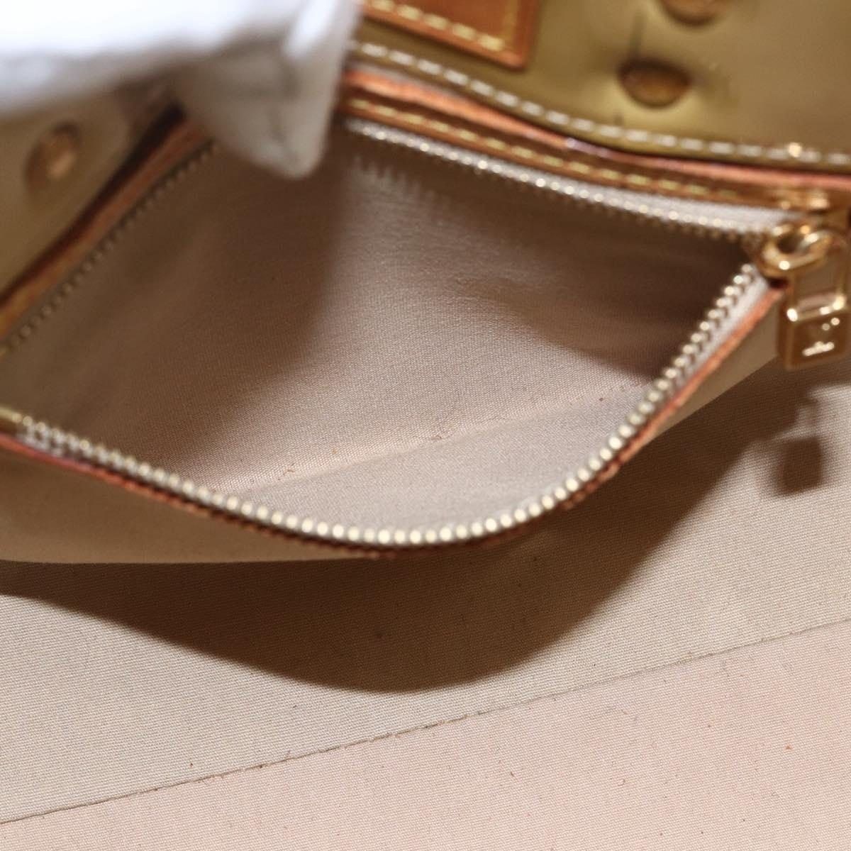 Louis Vuitton Louis Vuitton Monogram Vernis Reade PM Handbag Beige Size ONE SIZE - 14 Thumbnail