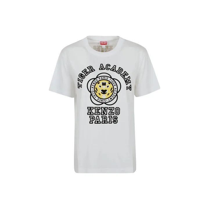 Kenzo Kenzo Tiger Academy Graphic Tee for Women -2507 Size M / US 6-8 / IT 42-44 - 1 Thumbnail