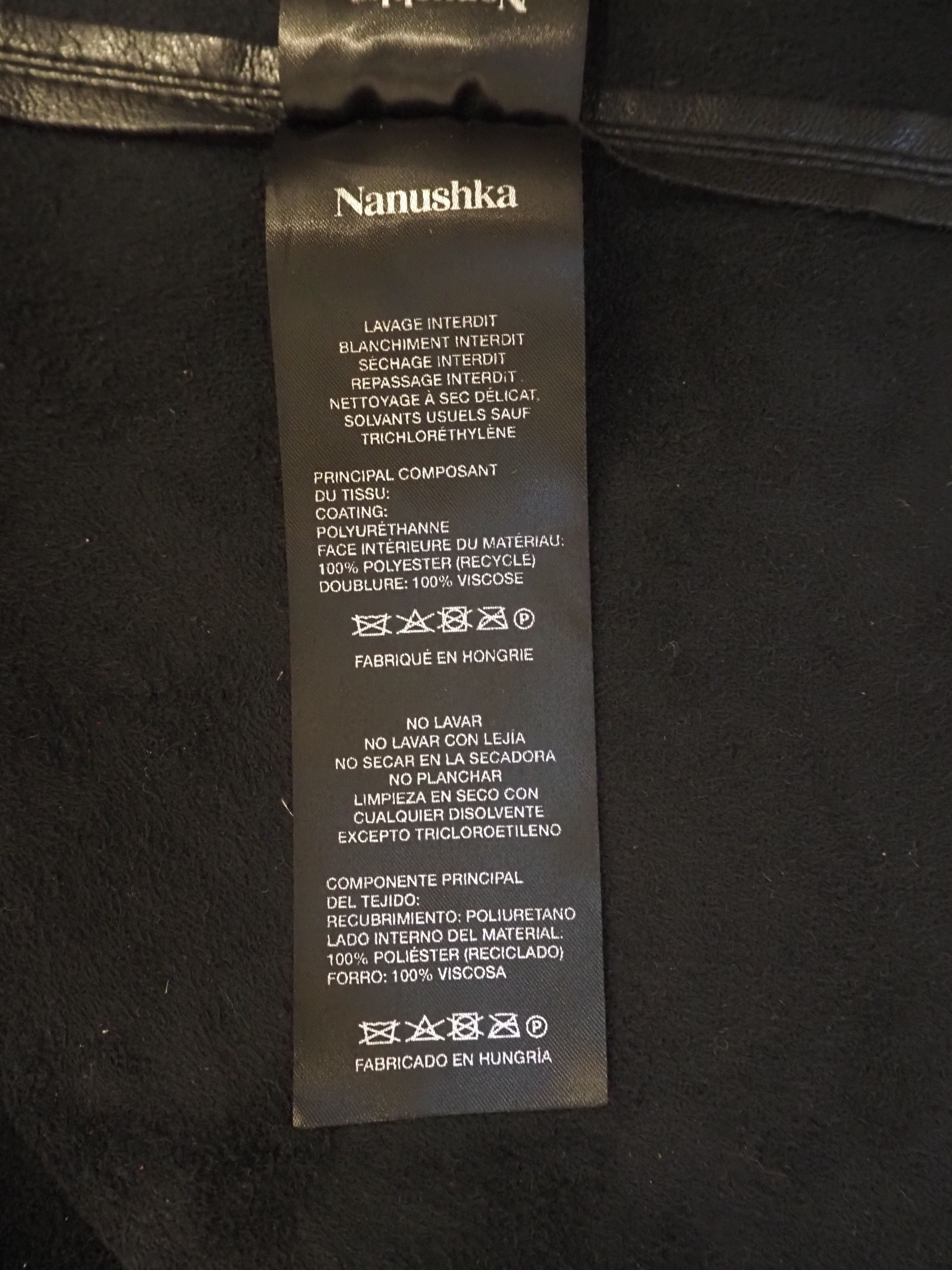 Nanushka Nanushka Vegan Leather Shirt Size US M / EU 48-50 / 2 - 8 Thumbnail