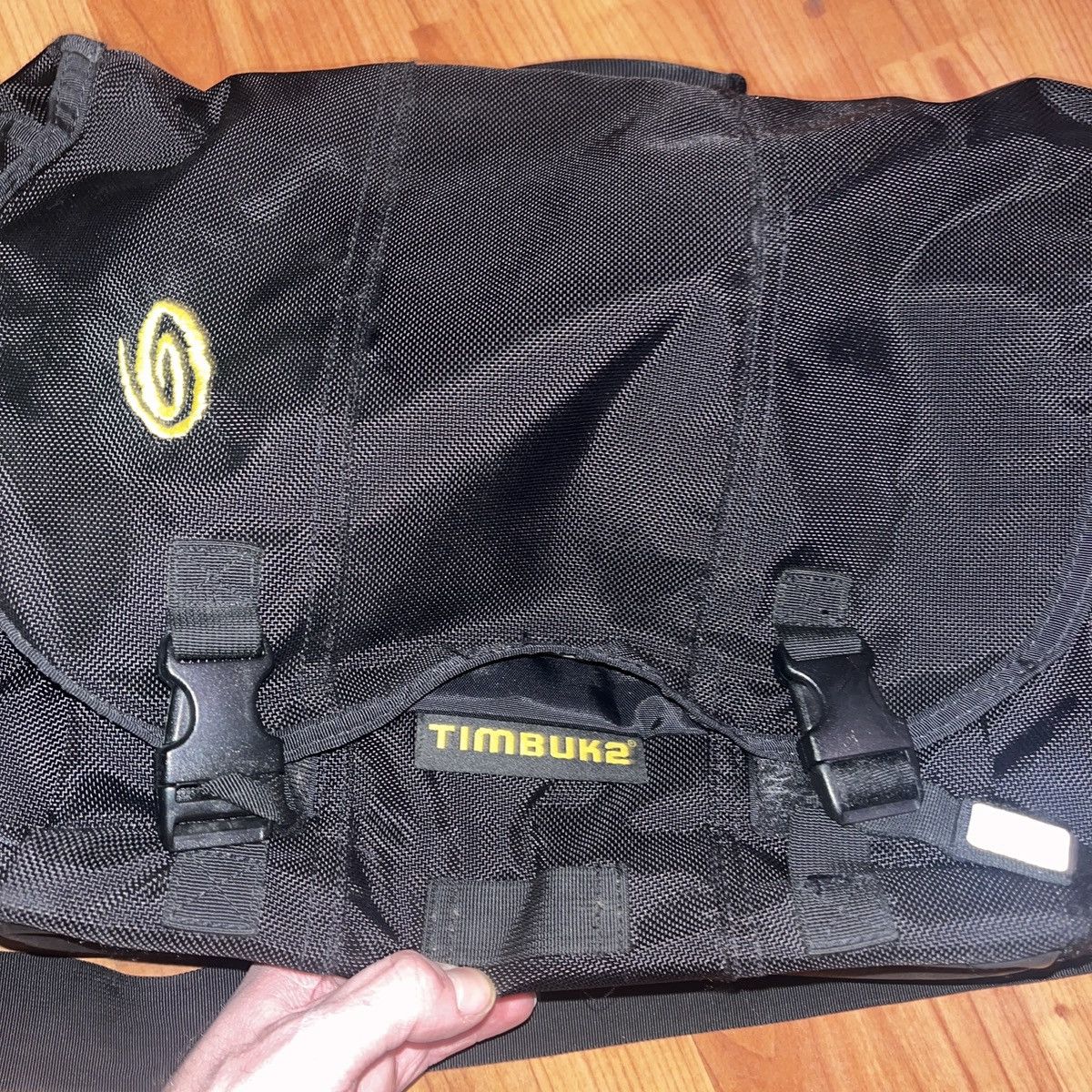 Vintage Timbuk2 Black Messenger Bag Y2K 00’s Size ONE SIZE - 4 Thumbnail