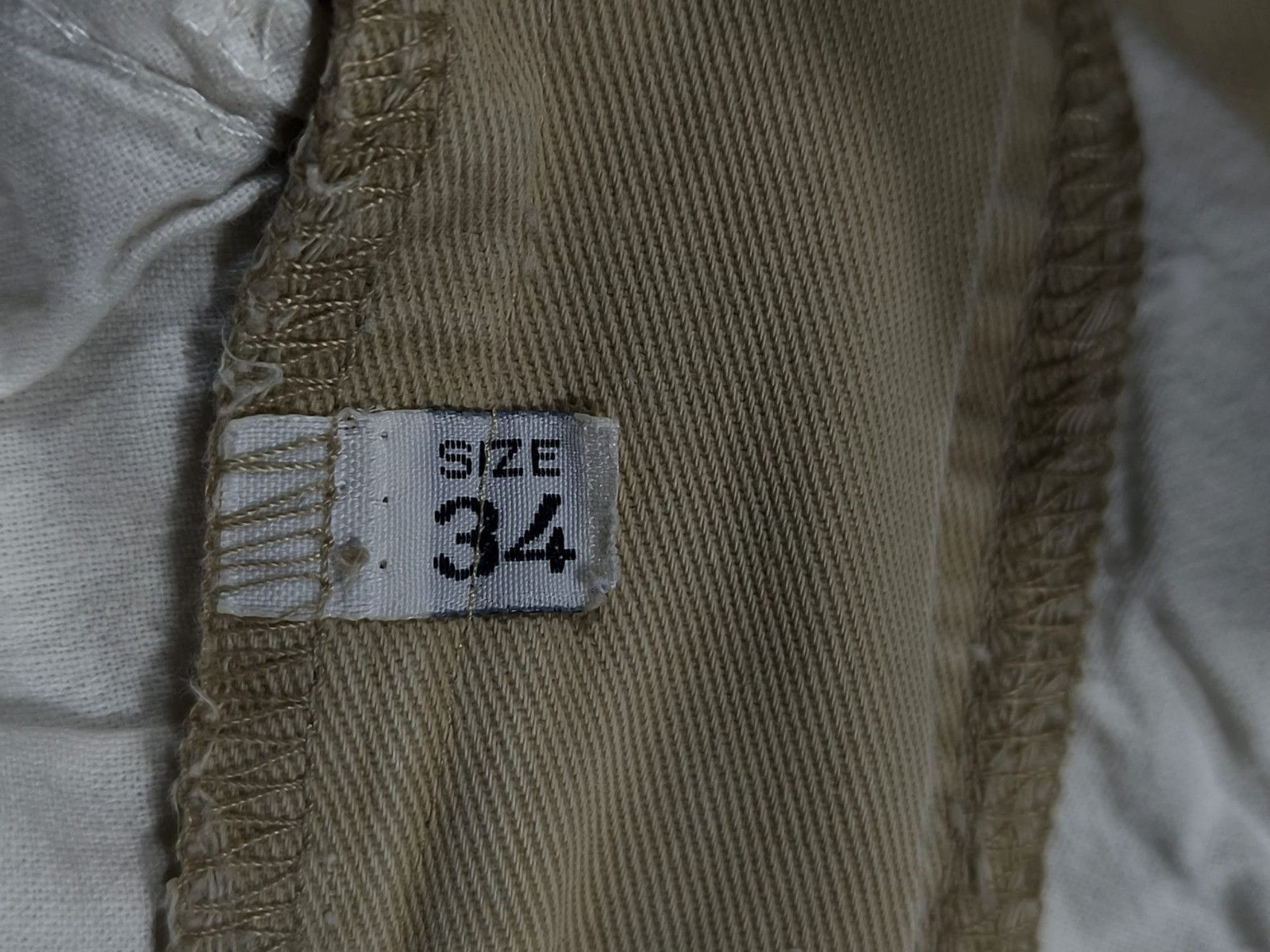 Giorgio Armani Vintage 90s Italy Armani Jeans Distressed Faded Size US 33 - 10 Thumbnail