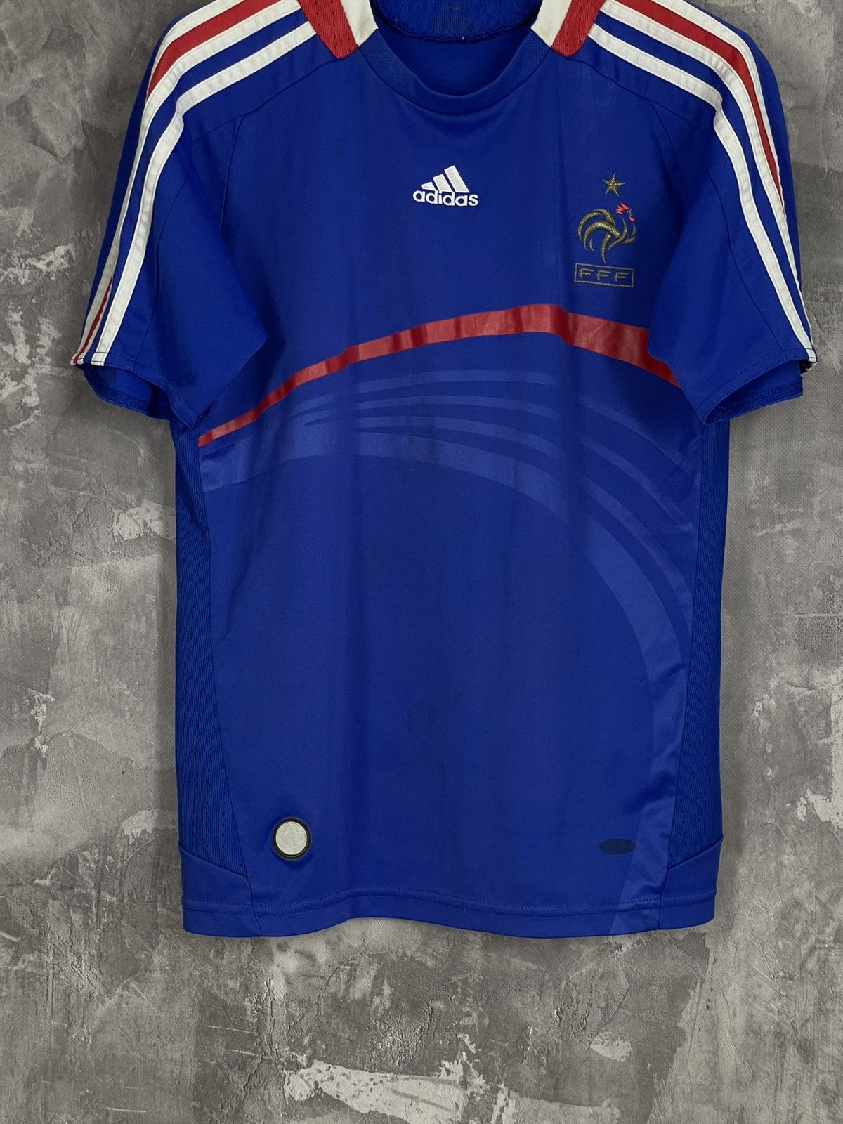 Vintage VINTAGE FRANCE 2007 HOME FOOTBALL SHIRT SOCCER JERSEY Size US M / EU 48-50 / 2 - 5 Thumbnail