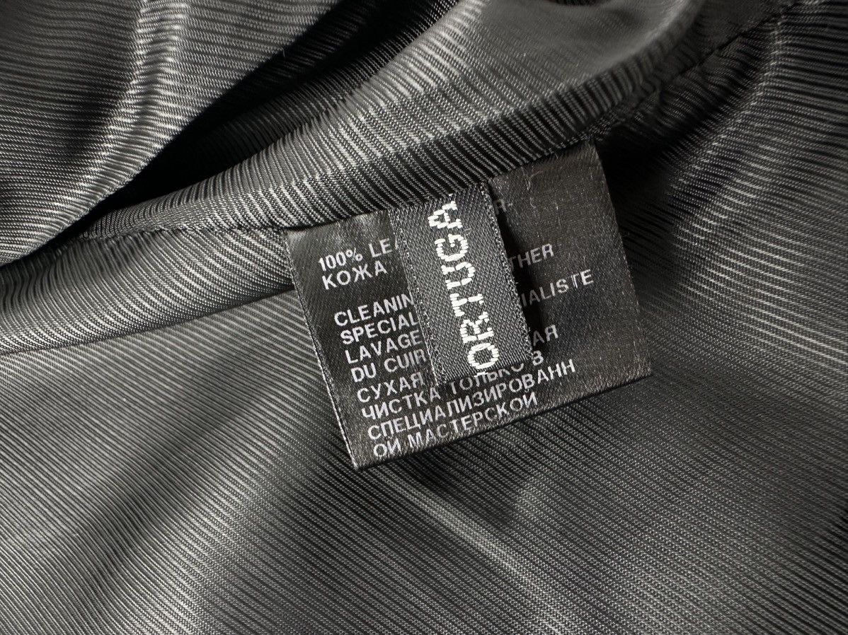 Ann Demeulemeester Ann Demeulemeester Asymmetrical Multi-Zipper Biker Leather Size S / US 4 / IT 40 - 14 Thumbnail