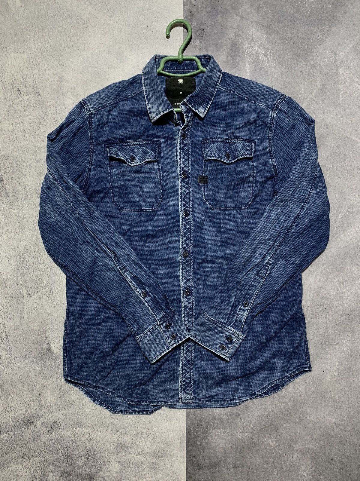 G-Star × Vintage Vintage Y2K G-STAR RAW denim style button ups shirt size M Size US M / EU 48-50 / 2 - 1 Thumbnail