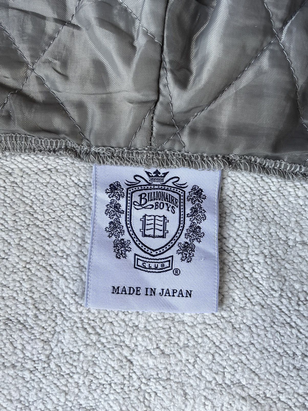 Billionaire Boys Club Season 7 (Autumn/Winter 2008) BBC “Bow Tie zip Hoodie” Grey Size US M / EU 48-50 / 2 - 11 Thumbnail
