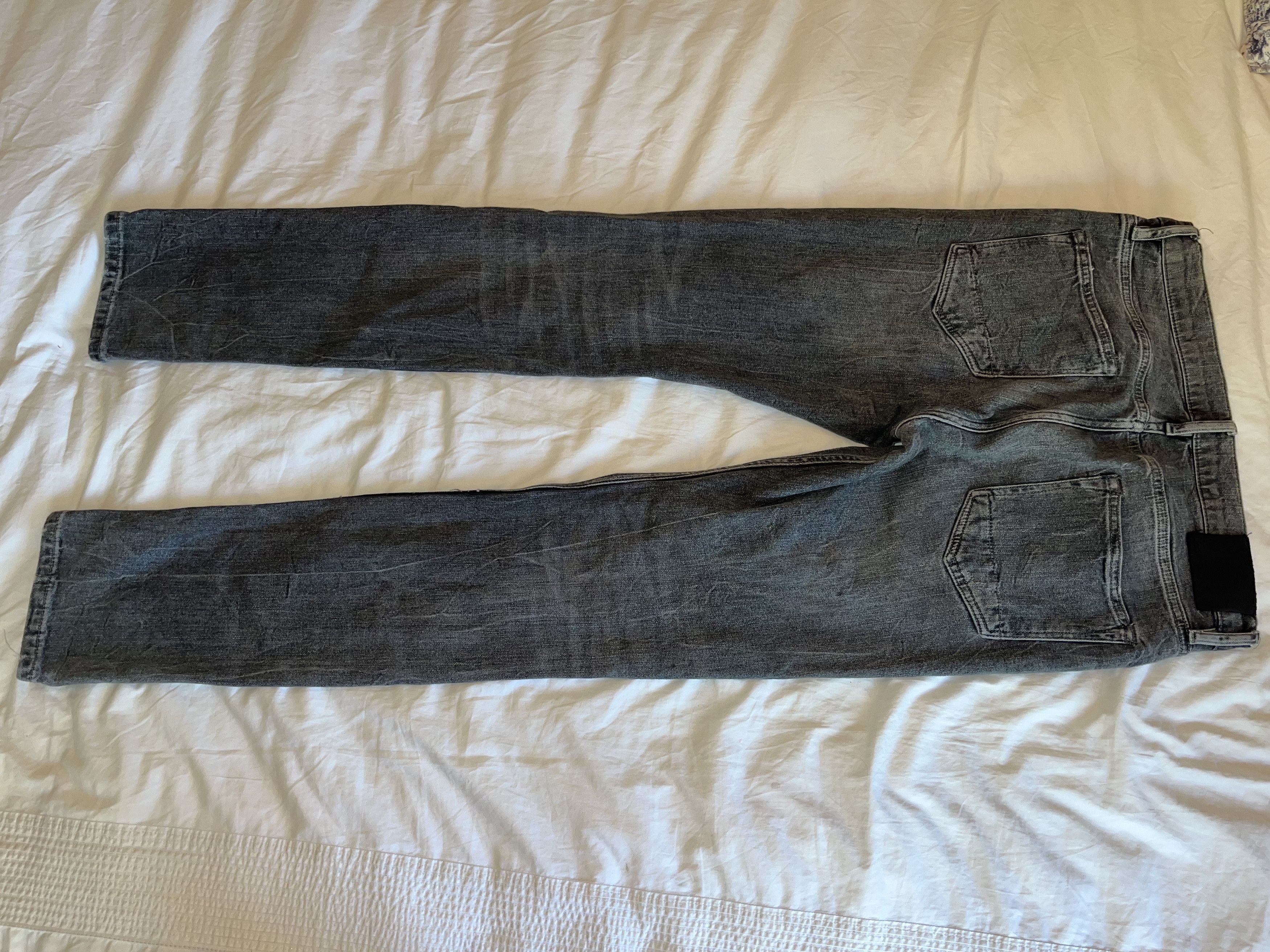 Allsaints Allsaints Gray Rex Denim Size US 32 / EU 48 - 7 Thumbnail