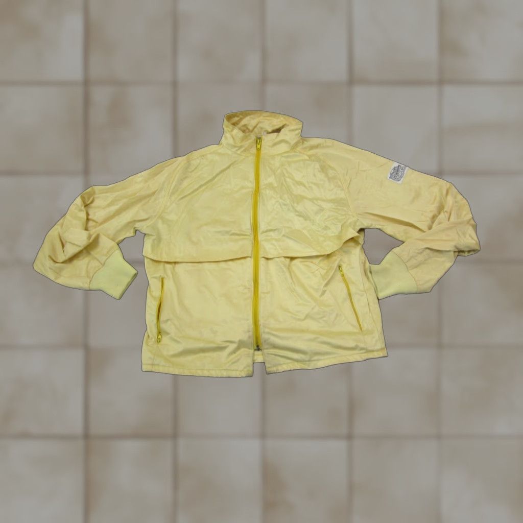 Vintage VINTAGE Gore Tex Jacket Womens Small Yellow Windbreaker Full Zip Mens Moss Brown Size S / US 4 / IT 40 - 1 Thumbnail