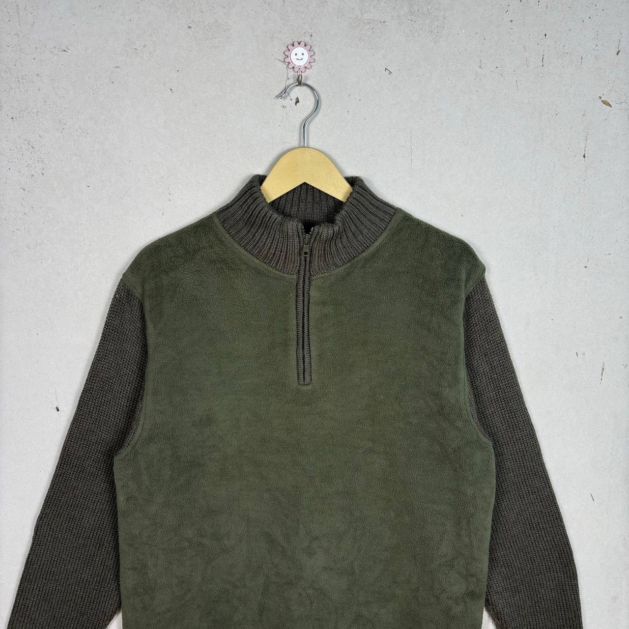 Chaps Ralph Lauren Chaps Ralph Lauren Fleece Knit Hybrid 1/4 Zip Sweater M Size US M / EU 48-50 / 2 - 3 Thumbnail