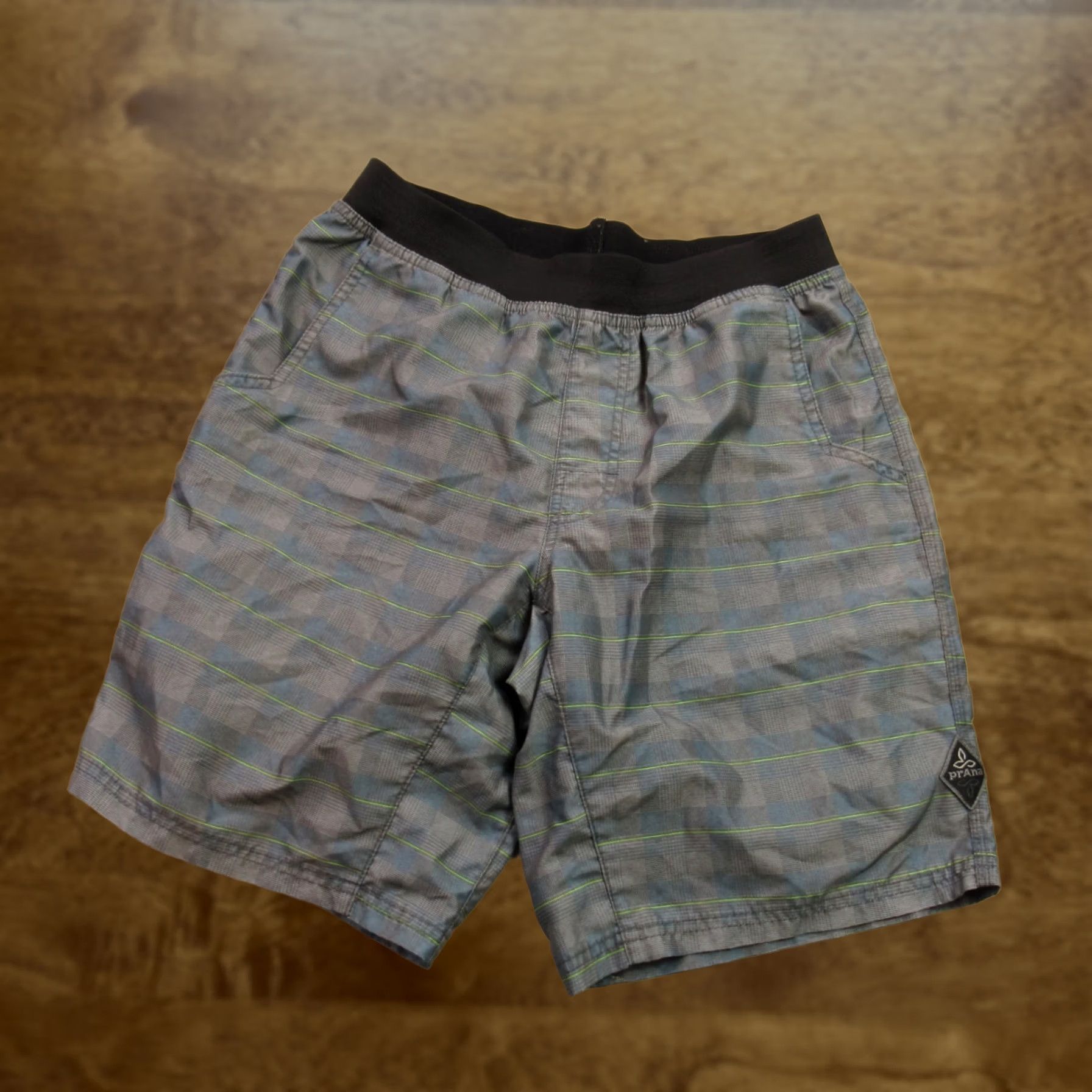 Prana Prana Shorts Mens Small Chino Pockets Hiking Lightweight Outdoors Elastic Waist Size US 29 - 1 Thumbnail