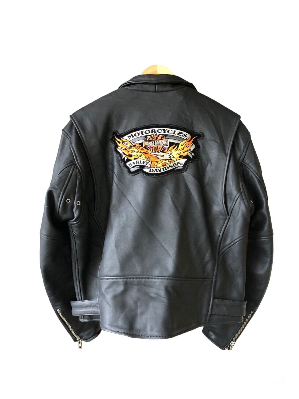 Harley Davidson Vintage Nankai x Harley Davidson Perfecto Leather Jacket Size US XL / EU 56 / 4 - 24 Thumbnail