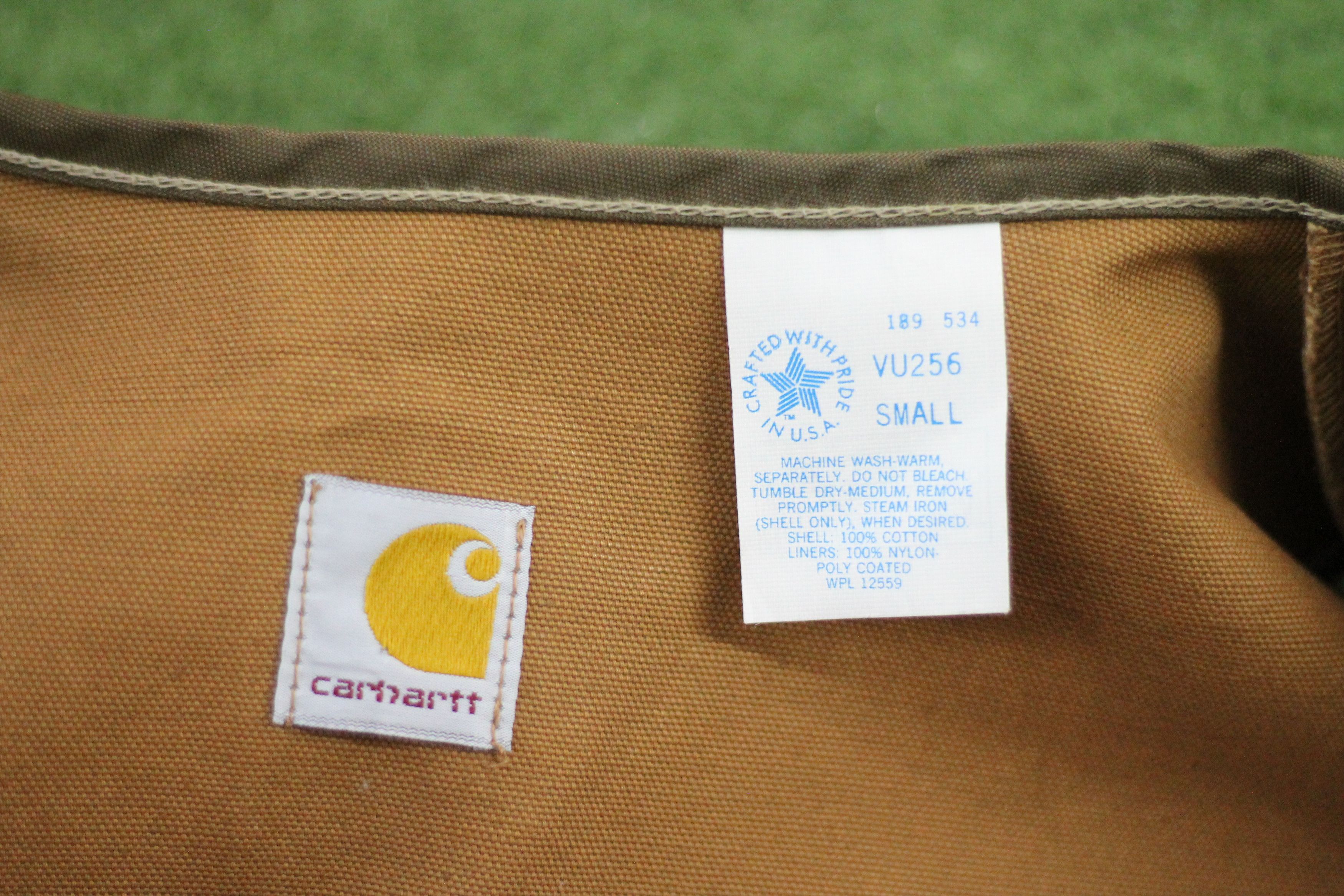Carhartt × Vintage RARE! Vintage CARHARTT Vest Made in USA. Size US S / EU 44-46 / 1 - 10 Thumbnail