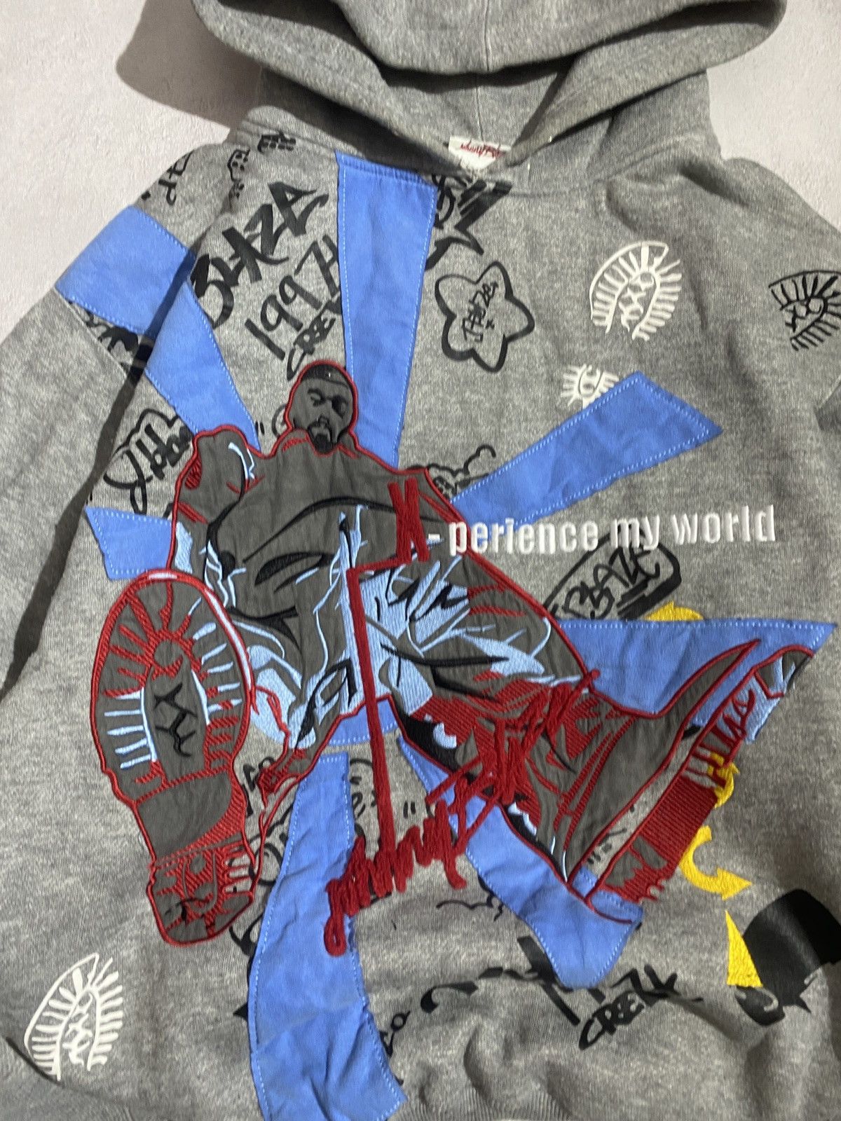 Japanese Brand Vintage Johnny Blaze x-pierence my world rare wu-tang clan Size US M / EU 48-50 / 2 - 3 Thumbnail