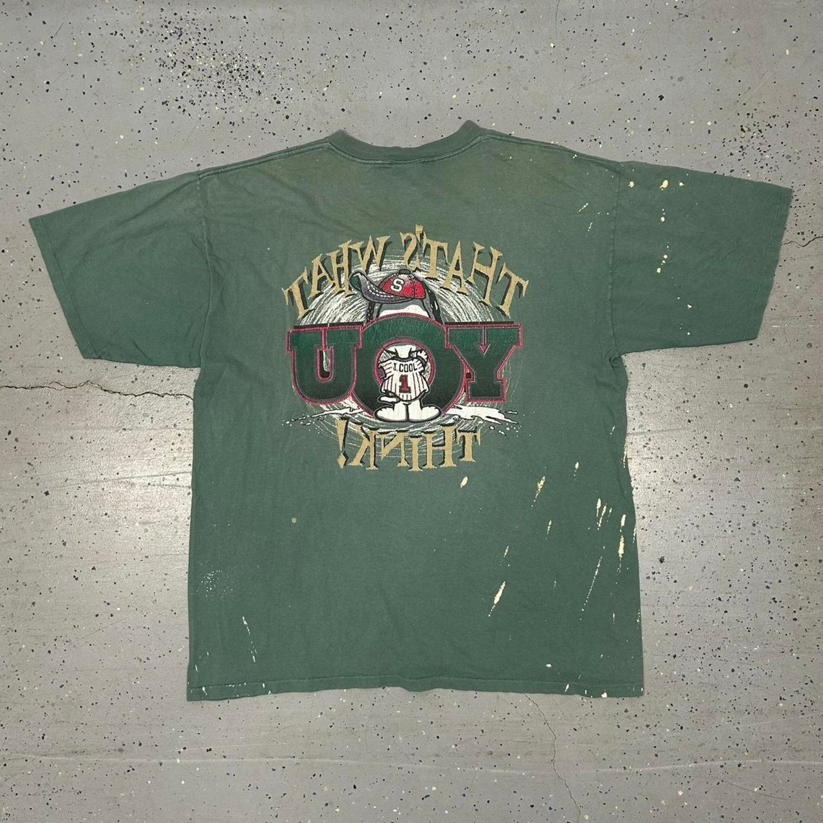 Other VTG Snoopy Bleach t-shirt Size US XL / EU 56 / 4 - 6 Thumbnail