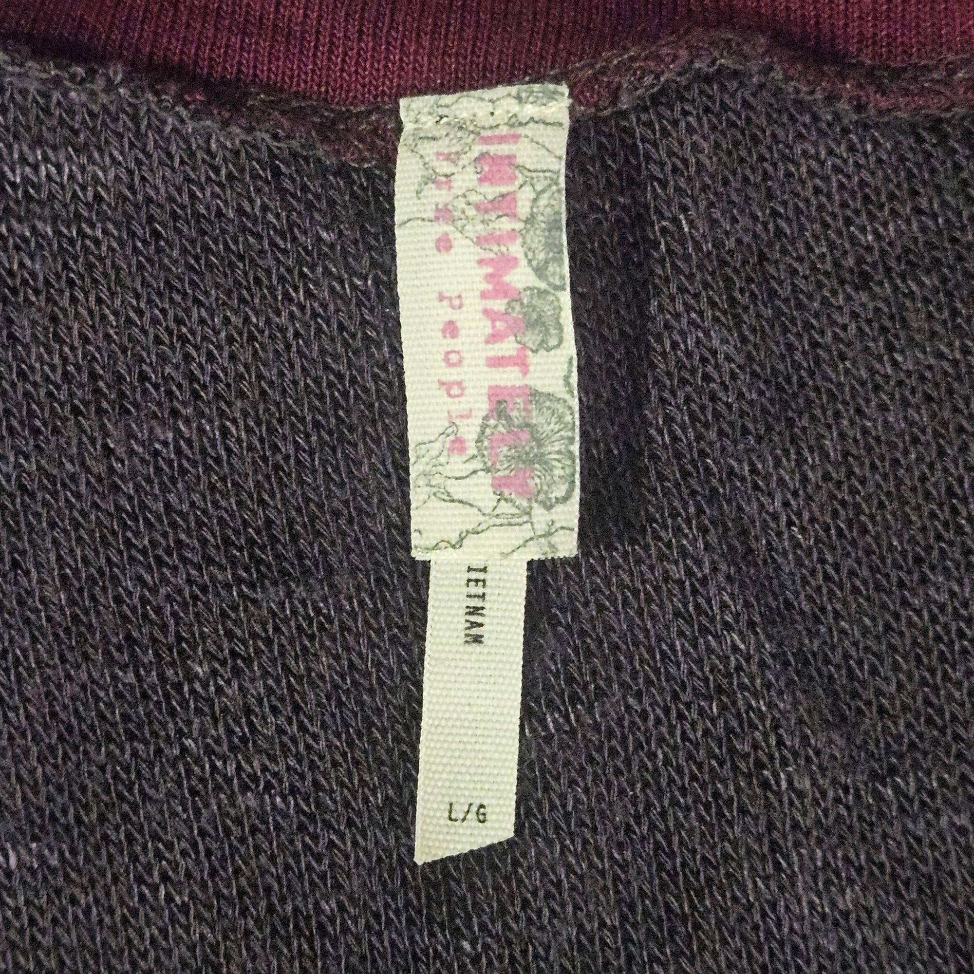 Free People Free People Wn Layering Tunic Top Purple L Whimsygoth Fairy Size L / US 10 / IT 46 - 4 Thumbnail