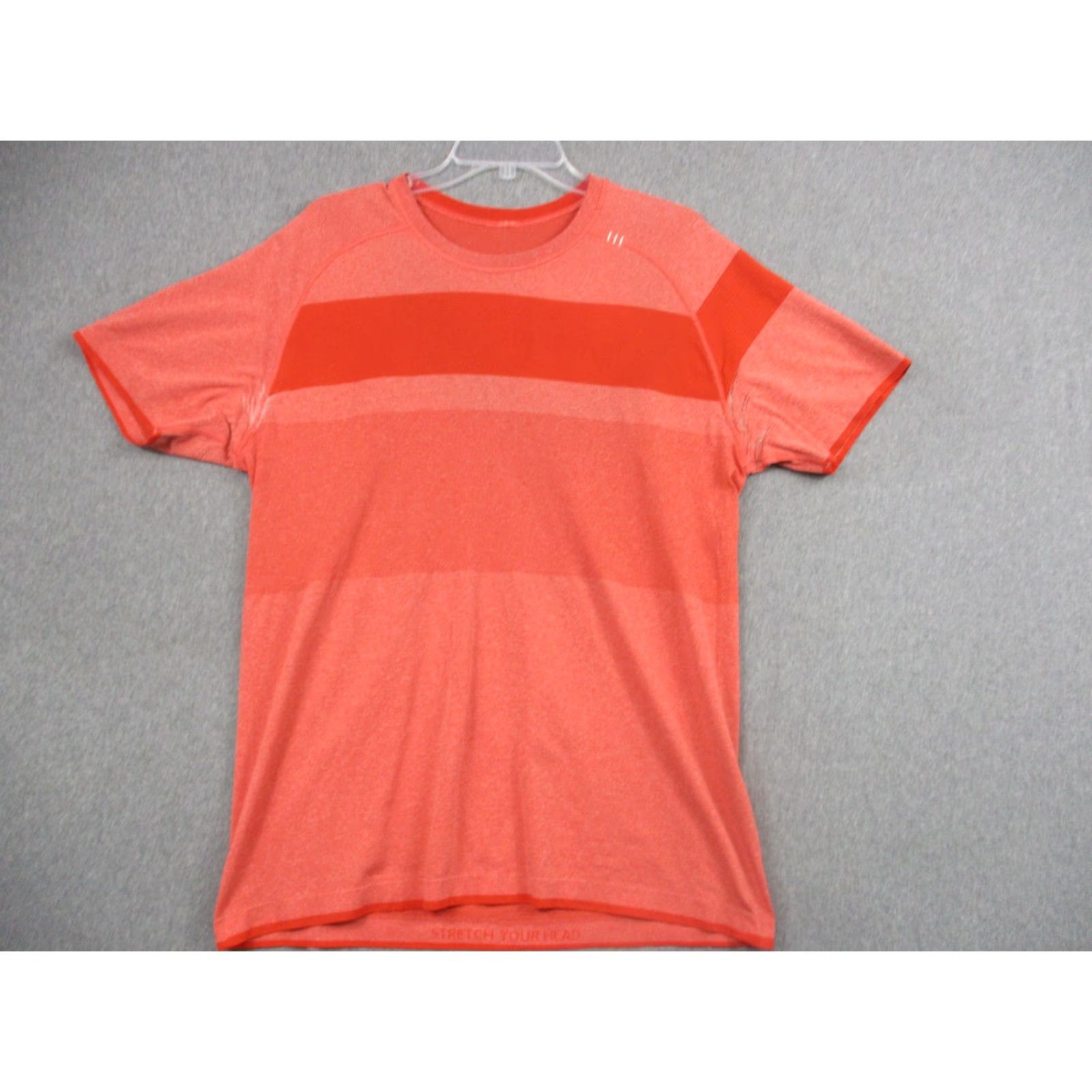Lululemon VINTAGE Lululemon Shirt Mens XL Stretch Your Head Striped Tee Defect Size US L / EU 52-54 / 3 - 3 Thumbnail