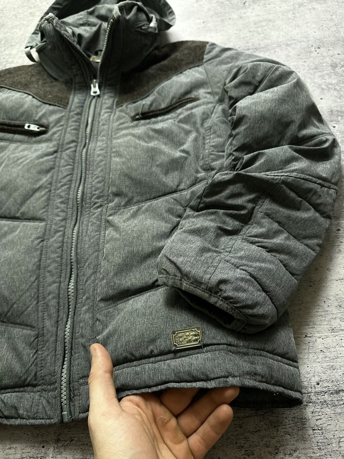 ジャケット・アウター 00s y2k archive diesel tech down jacket Vintage Diesel Down Puffer Y2K Jacket Luxury Archive