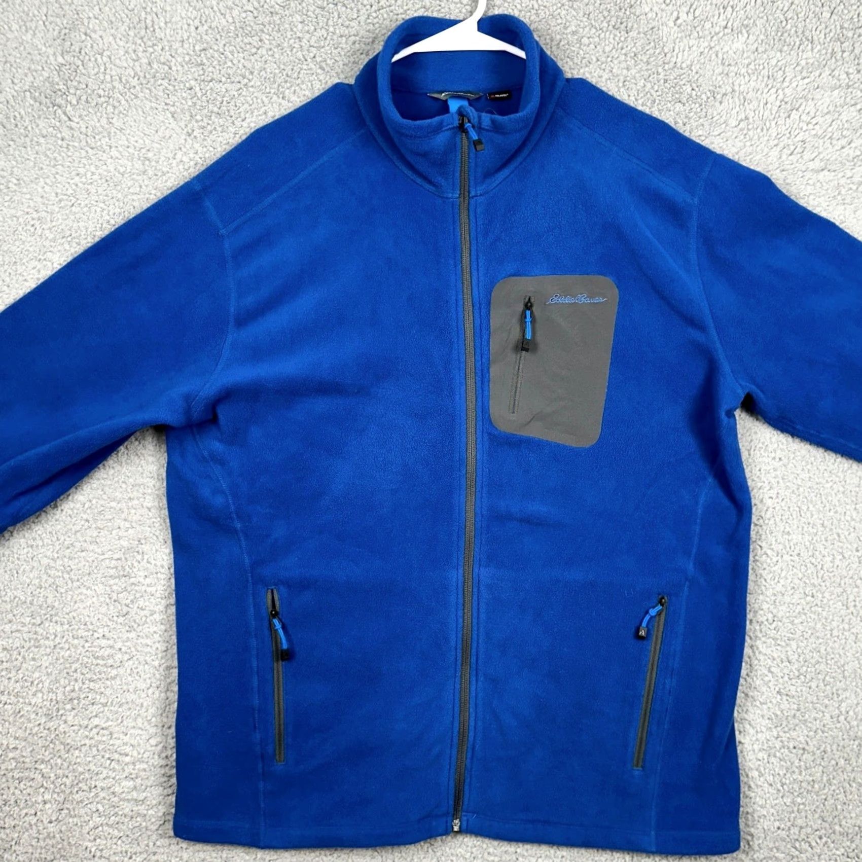 Eddie Bauer Eddie Bauer First Ascent Jacket Mens Large Blue Long Sleeve Full Zip Pockets Size US L / EU 52-54 / 3 - 2 Thumbnail