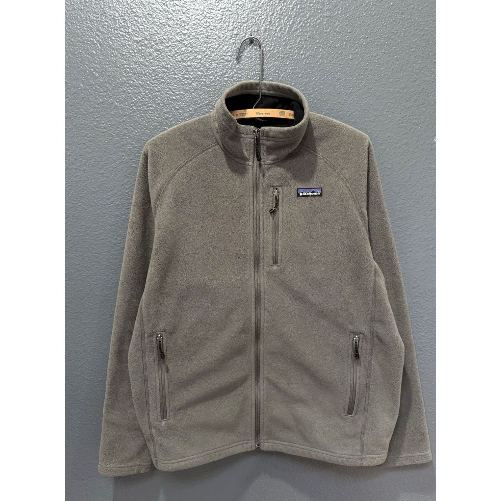 Patagonia Patagonia Polartec Zip Wind Proof Jacket Gray Men’s Size Large Size US L / EU 52-54 / 3 - 4 Thumbnail
