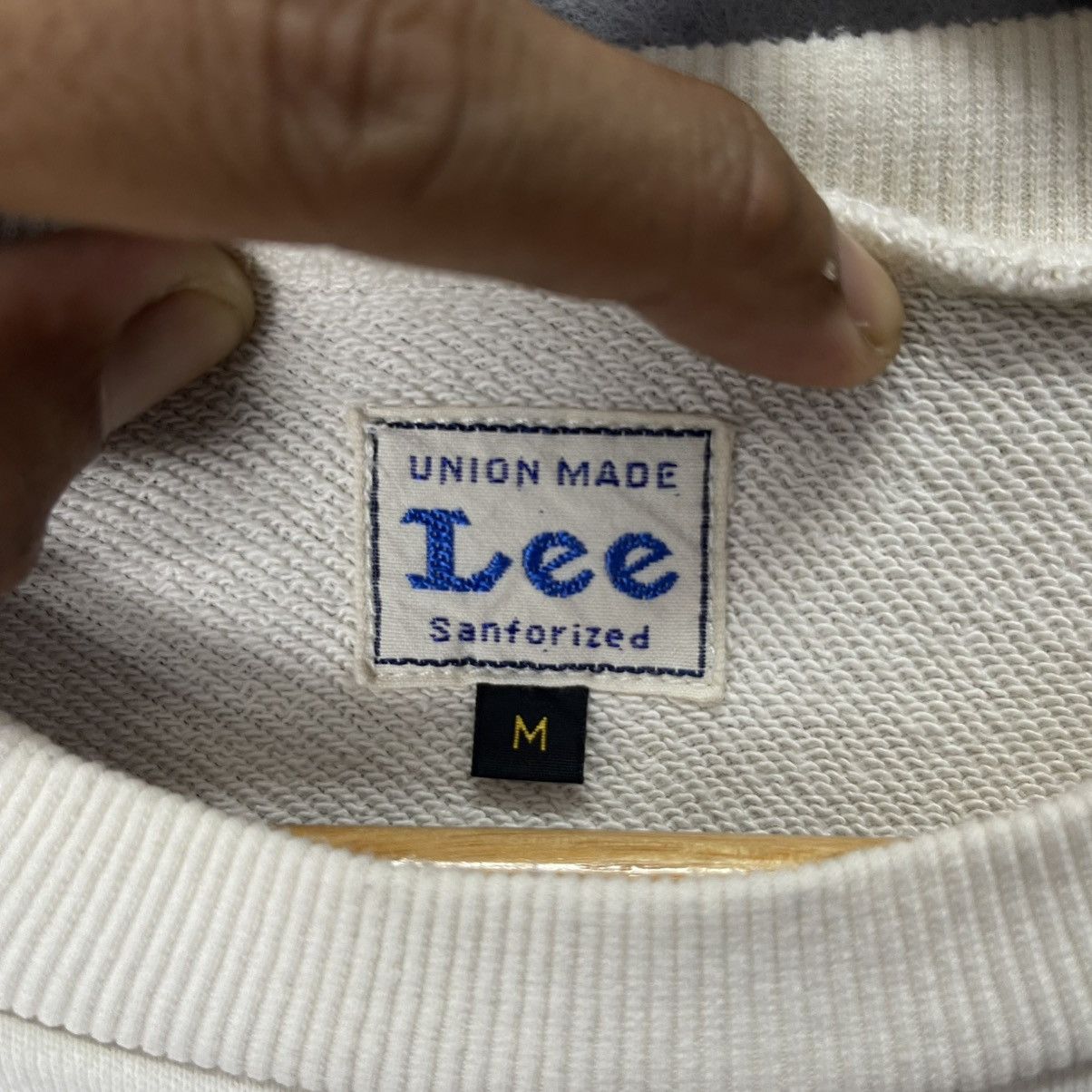 Lee 1980s–1990s Lee Union Made Color-Block Crewneck Sweatshirt Size US M / EU 48-50 / 2 - 7 Thumbnail