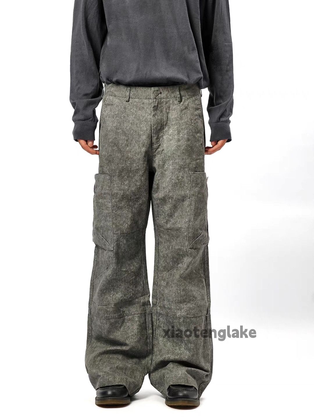 Designer × Japanese Brand × Vintage Utility military outdoor tactical bootcut flared cargo pants Size US 32 / EU 48 - 2 Thumbnail