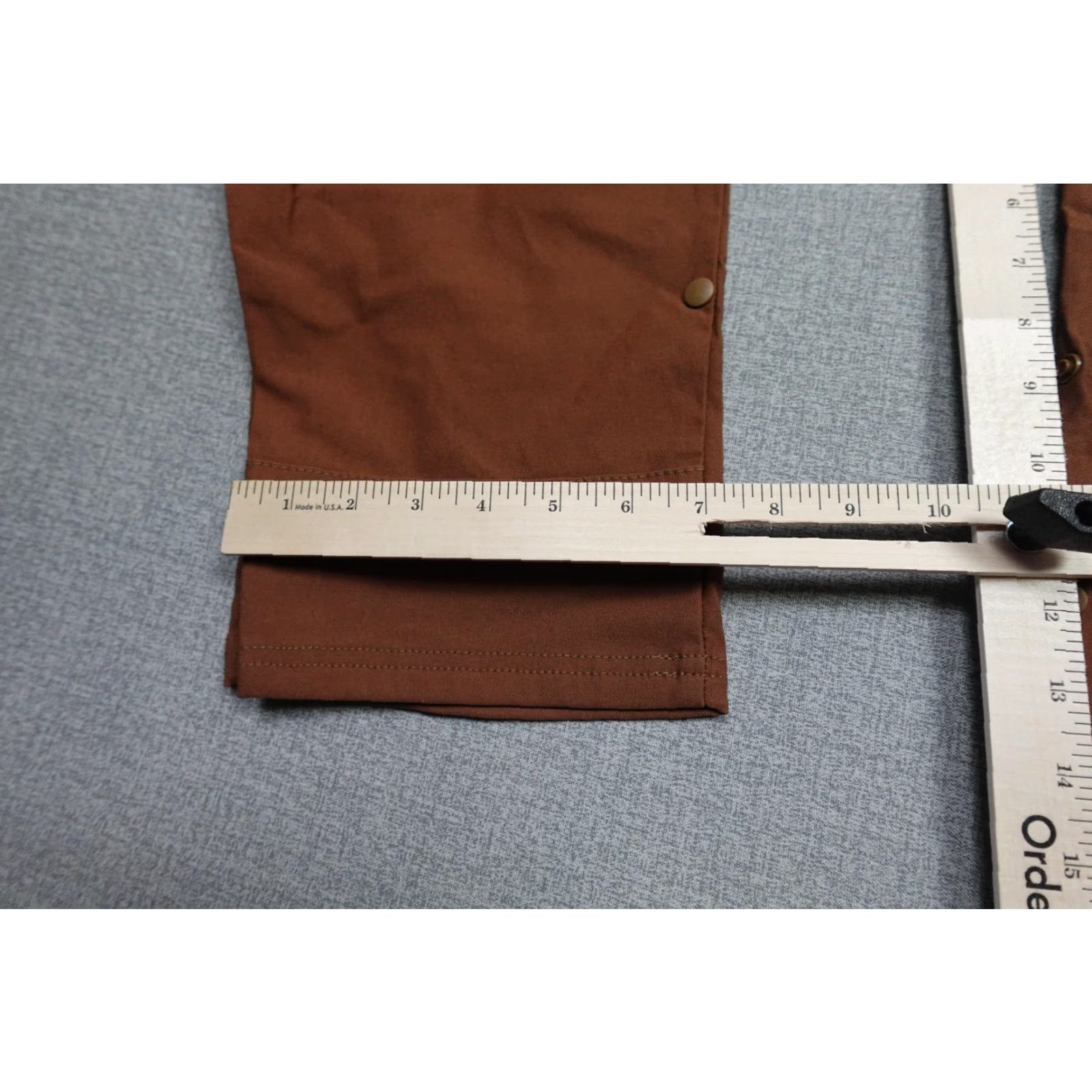 Prana prAna Stretch Zion Slim Pant II Mens 40x32 Brown Hiking Travel Khakis Outdoorsn Pants Size US 40 / EU 56 - 6 Thumbnail