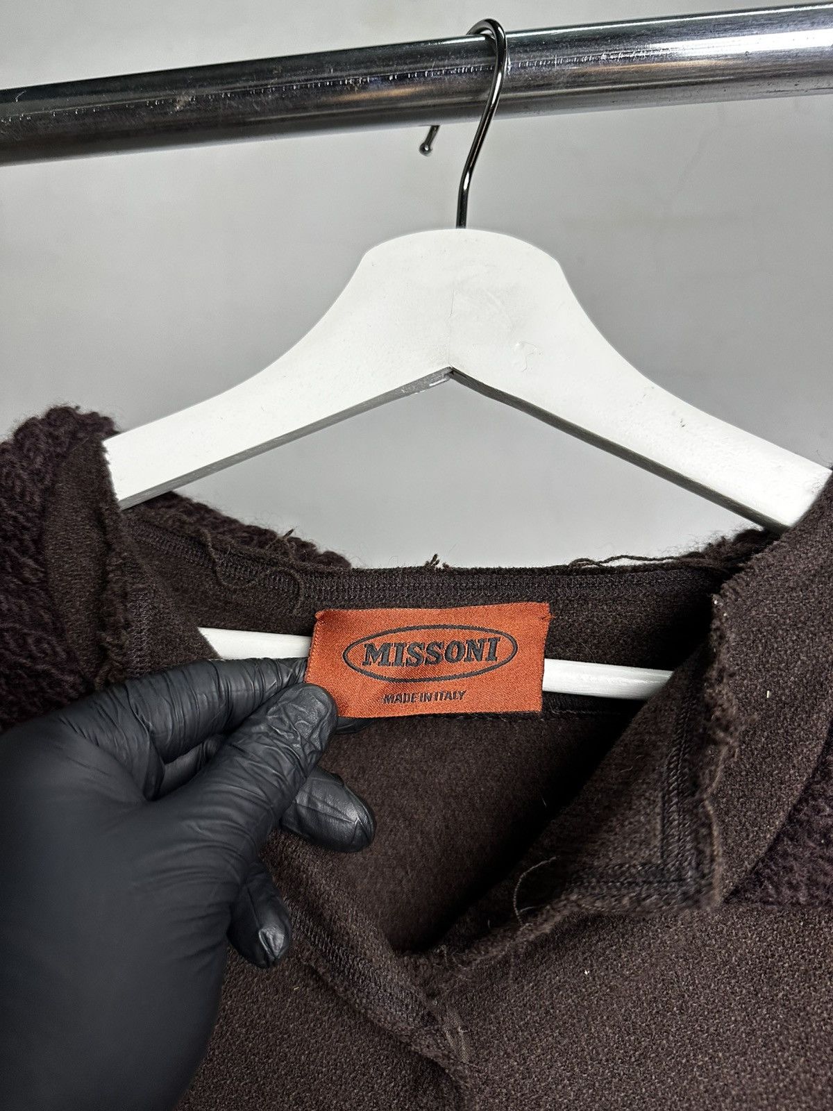 Missoni Missoni Italy Knit Collar Jacket Size US M / EU 48-50 / 2 - 3 Thumbnail