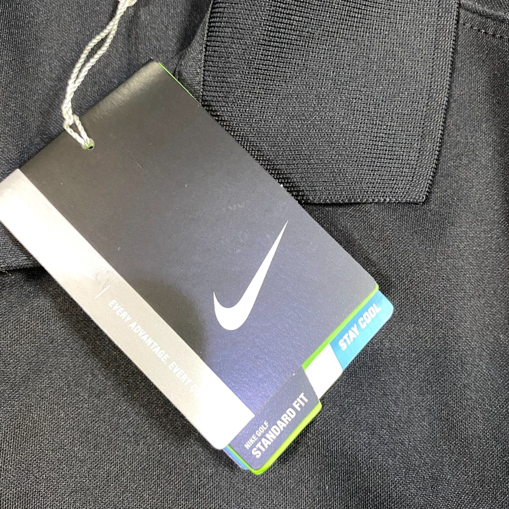 Nike Nike Golf Tour Polo Shirt L Black Solid Performance NEW Size US L / EU 52-54 / 3 - 3 Thumbnail