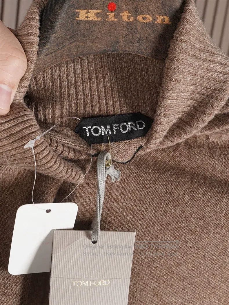 Tom Ford Tom Ford Cashmere sweater Size US L / EU 52-54 / 3 - 3 Thumbnail
