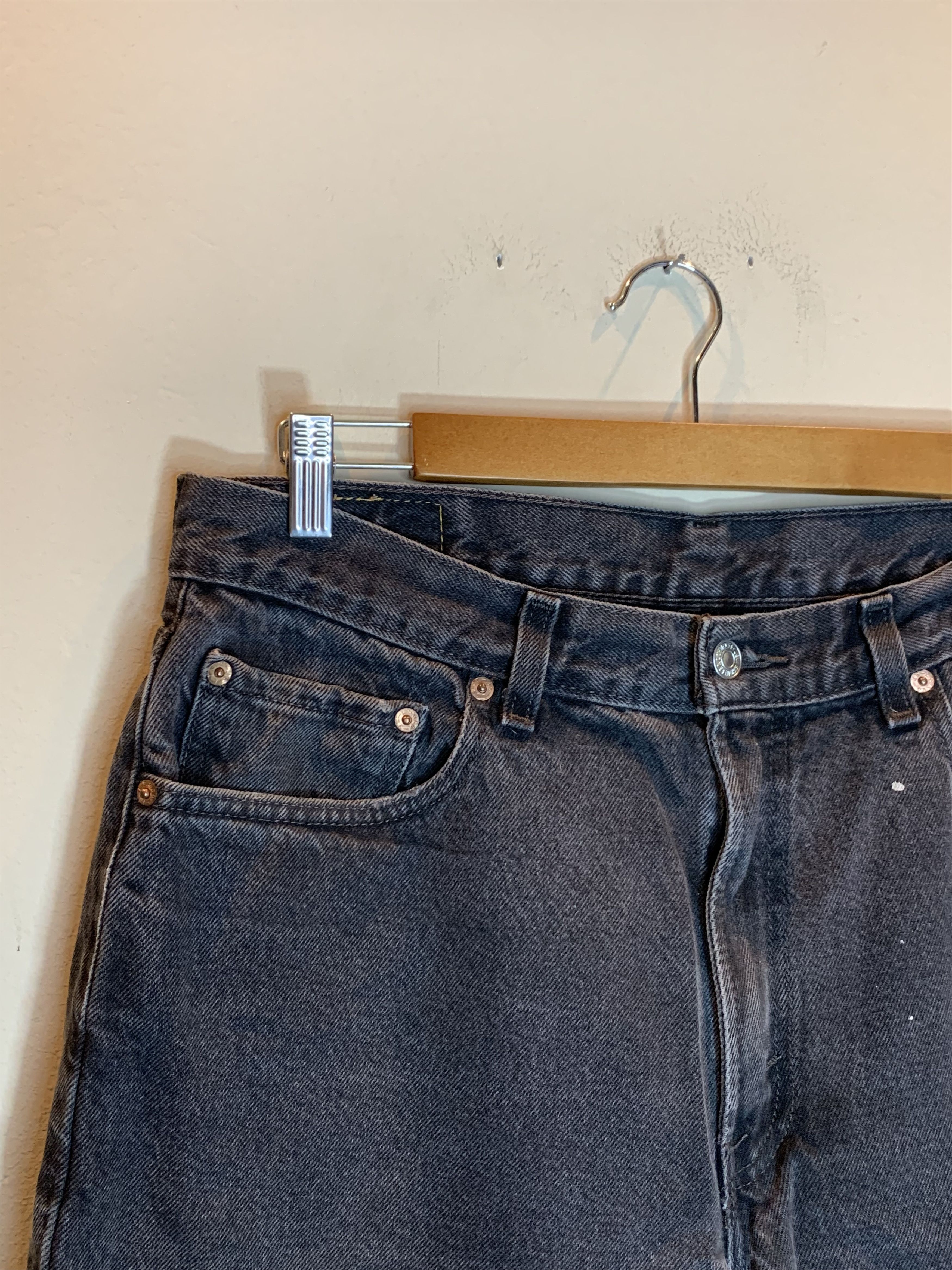 Levi's *RARE* Vintage Levi’s 550 Faded Denim Jean Shorts - 34 Size US 34 / EU 50 - 3 Thumbnail