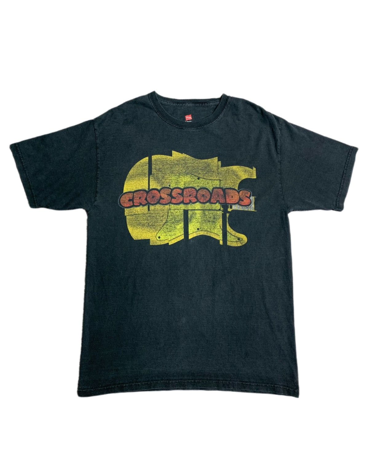 T-shirt Eric Clapton Crossroads Festival 2004 - Taille M - Noir - Occasion Très Bon état - Homme