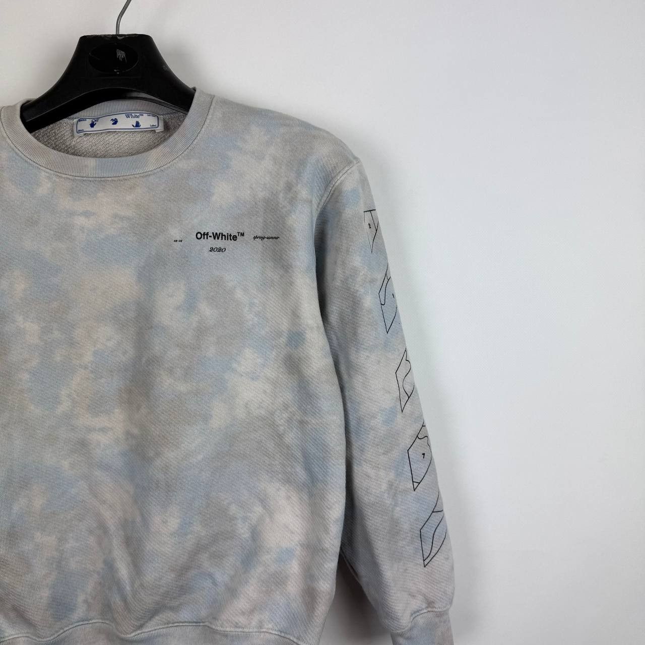 Off-White Off White Sweatshirt Hoodie SS2020 Tie Dye Size US XS / EU 42 / 0 - 3 Thumbnail