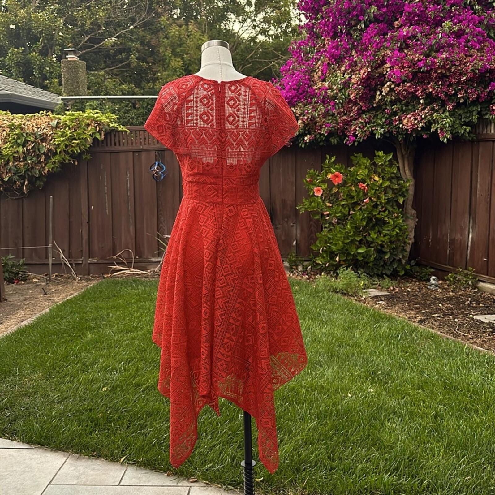 Other Maeve Prima Lace Handkerchief Dress Size S / US 4 / IT 40 - 3 Thumbnail