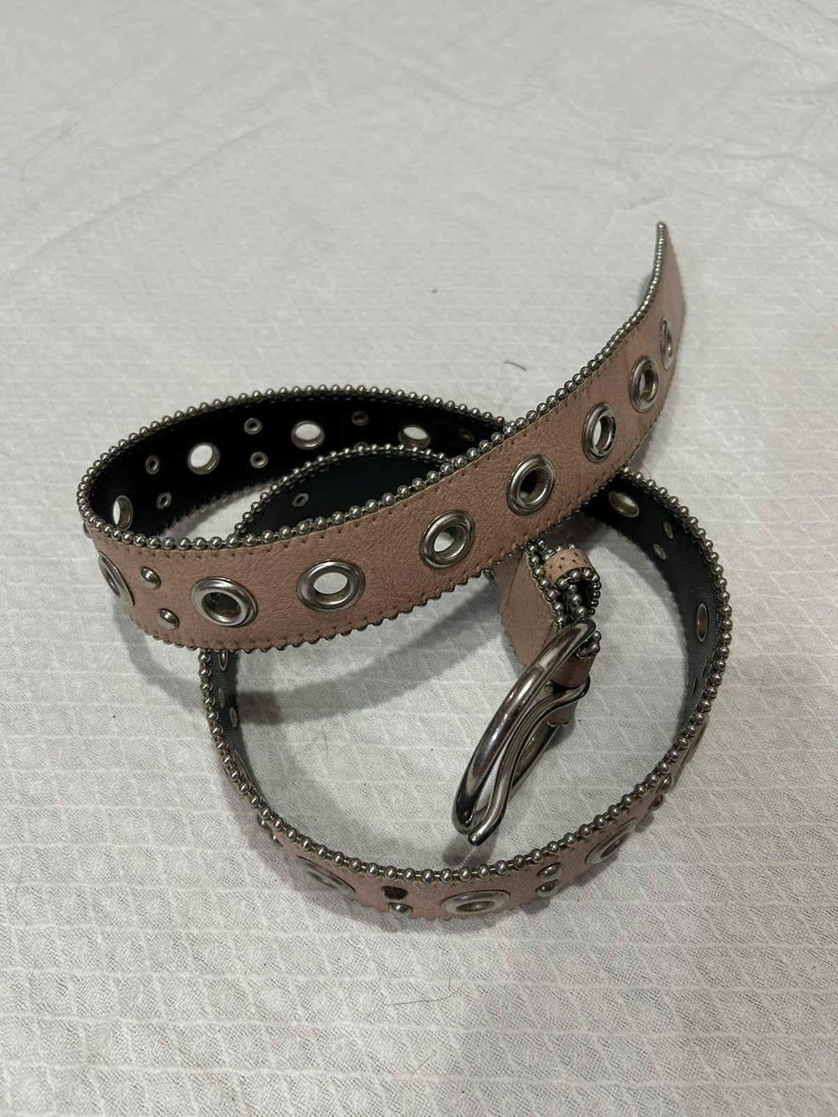 Japanese Brand Belt Pink Gothic Studded Kmrii Style Size ONE SIZE - 5 Thumbnail