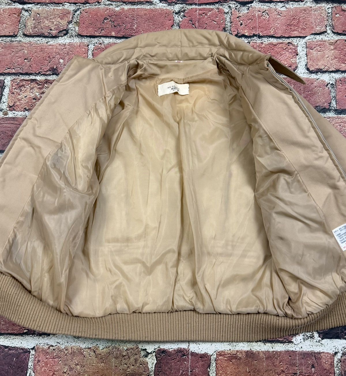 Other Vintage Ranchwear Western Style Bomber Jacket Tan Japan 70s Size US M / EU 48-50 / 2 - 5 Thumbnail