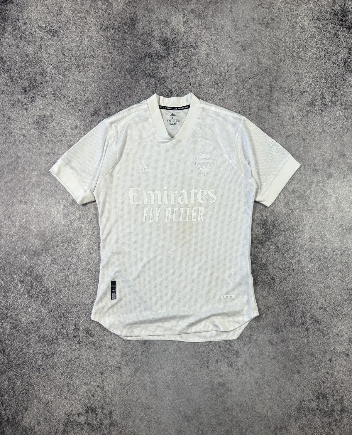 Adidas Adidas Arsenal 21/22 Soccer Jersey White Streetwear L Rare Size US L / EU 52-54 / 3 - 1 Thumbnail