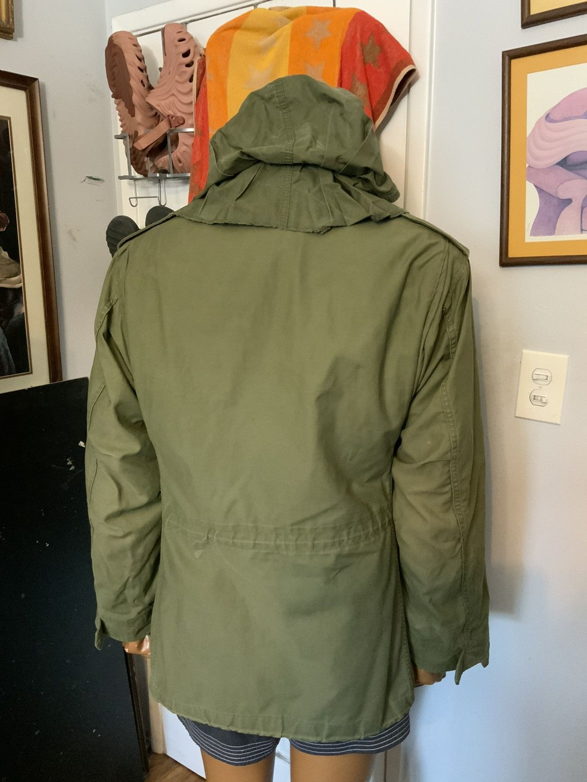 Vintage 70s Winfield M65 US Military Vietnam War Era Field Jacket Size US M / EU 48-50 / 2 - 19 Thumbnail