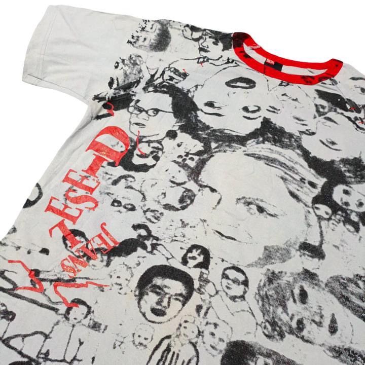 Designer × Diesel RARE Vintage Diesel Jeans Art Faces Y2K Tshirt Size US M / EU 48-50 / 2 - 2 Thumbnail