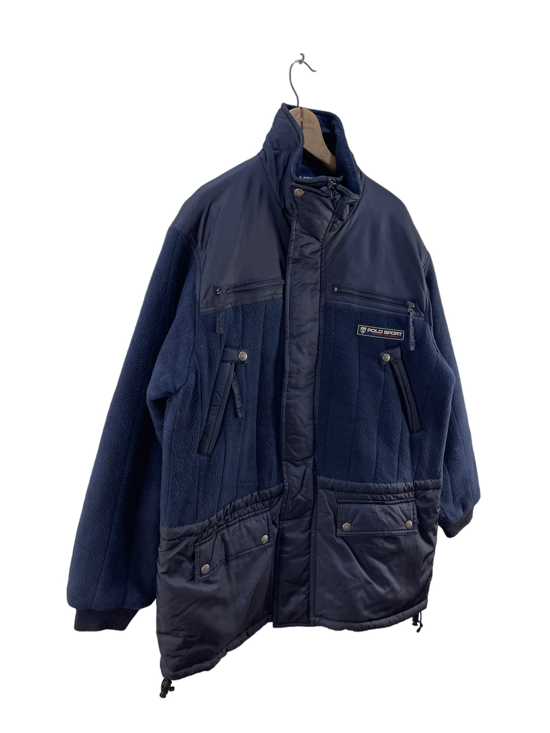 Polo Ralph Lauren Vintage Polo Sport Ralph Lauren Fleece Jacket Size US L / EU 52-54 / 3 - 5 Thumbnail
