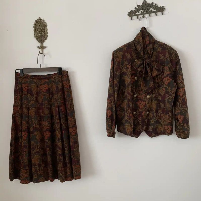 Burberry Burberry Multicolor Wool Women's Dress Size M / US 6-8 / IT 42-44 - 1 Thumbnail
