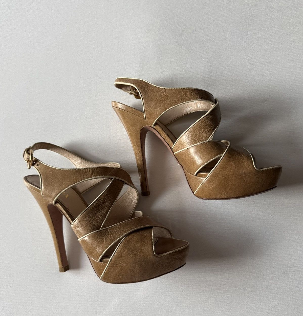 Prada Vintage prada heels Size US 8.5 / IT 38.5 - 2 Thumbnail