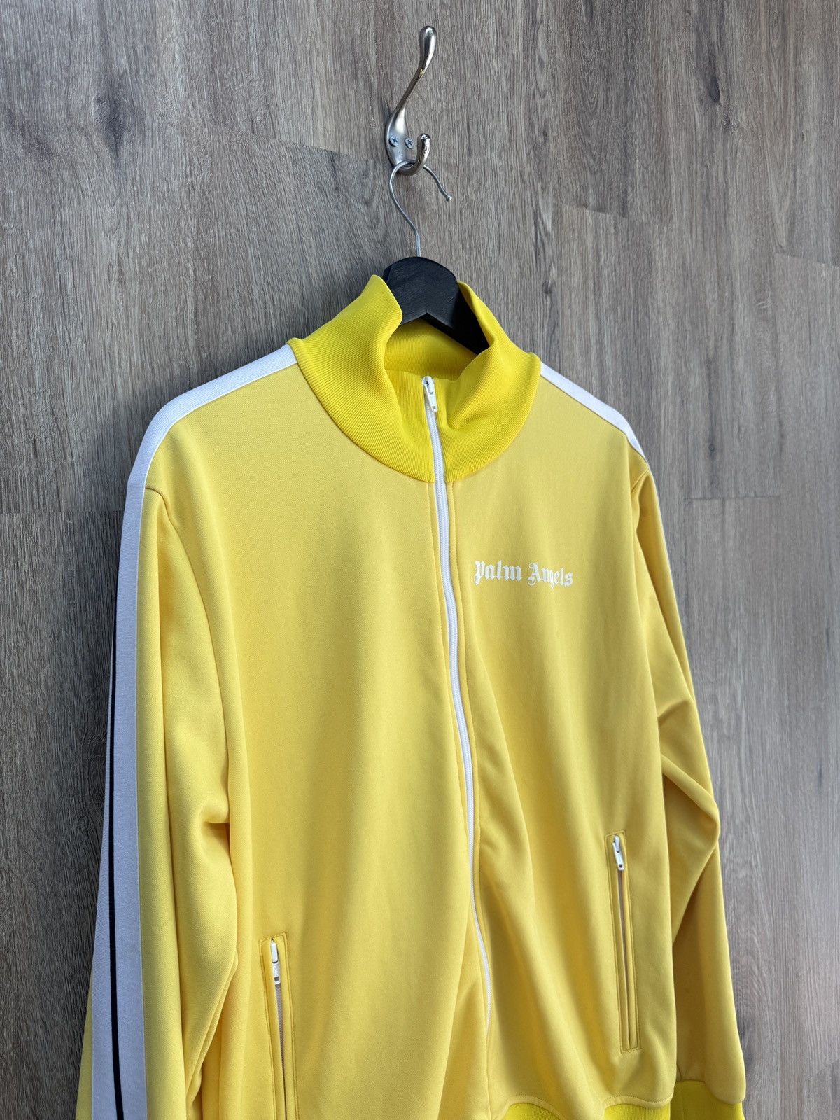 Palm Angels Palm Angels Yellow Track Jacket Size US L / EU 52-54 / 3 - 2 Thumbnail