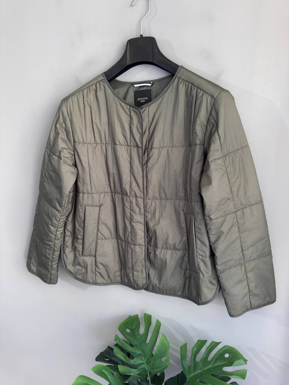 Max Mara Max Mara Weekend OVER-ALL Silk/Wool Insulation Jacket, M Size M / US 6-8 / IT 42-44 - 2 Thumbnail