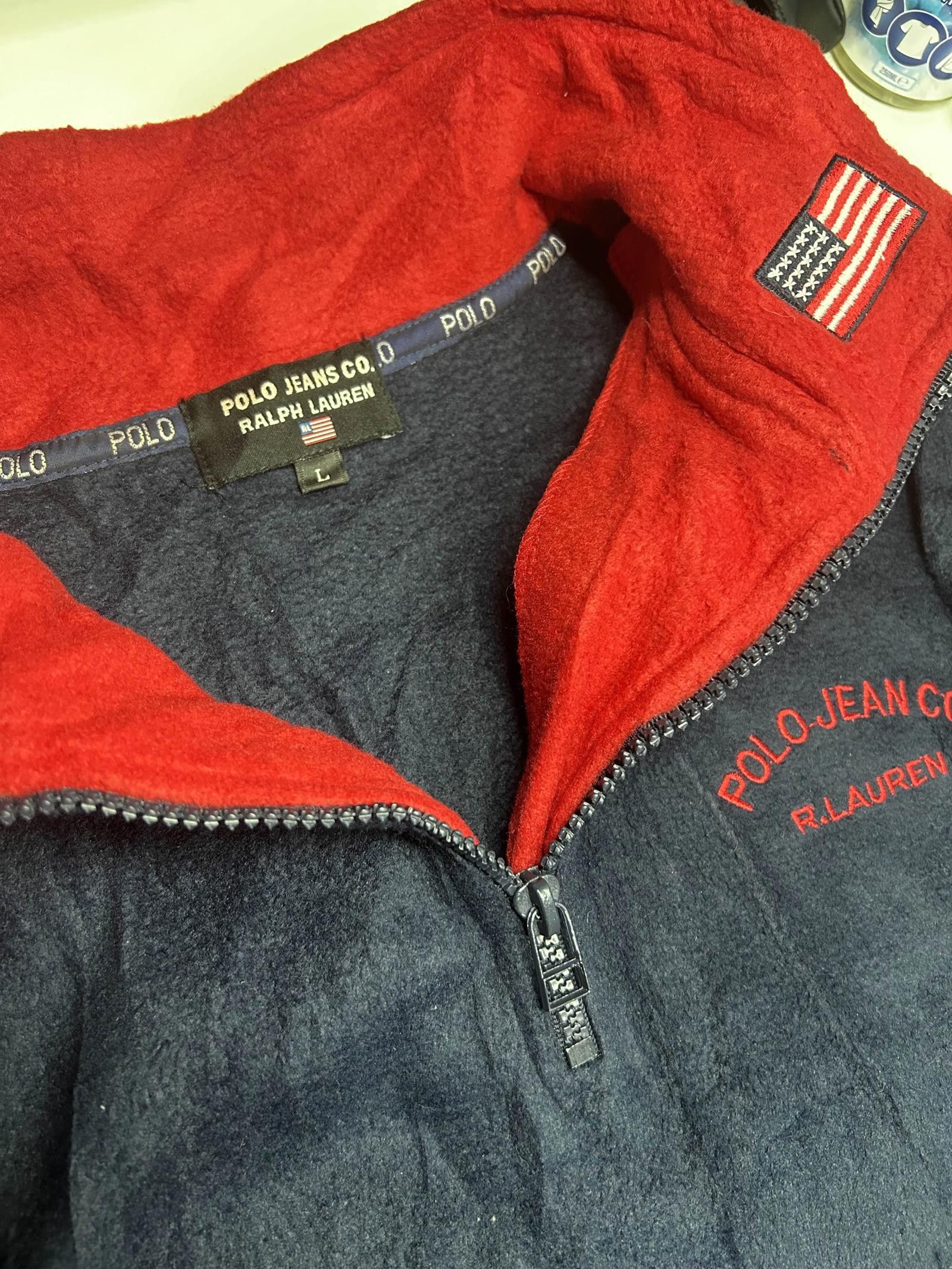 Polo Ralph Lauren Polo Jean Co. Quarter Zip Pullover - Stylish and Comfy Size US L / EU 52-54 / 3 - 5 Thumbnail