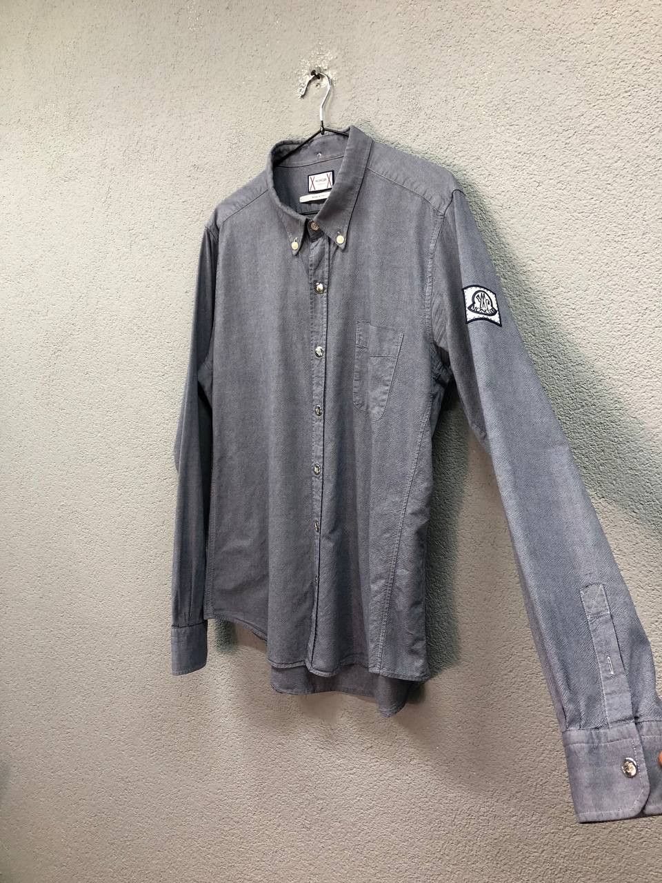 Moncler × Moncler Gamme Bleu Moncler Gamme Bleu by Thom Browe mens shirt size 4 / Large Size US L / EU 52-54 / 3 - 3 Thumbnail